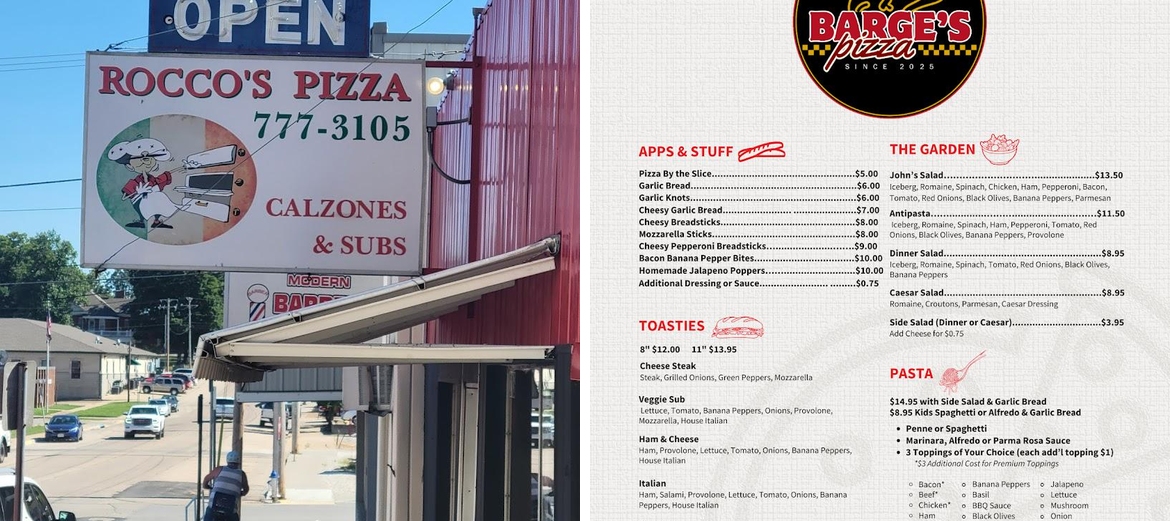 Barge's Pizza