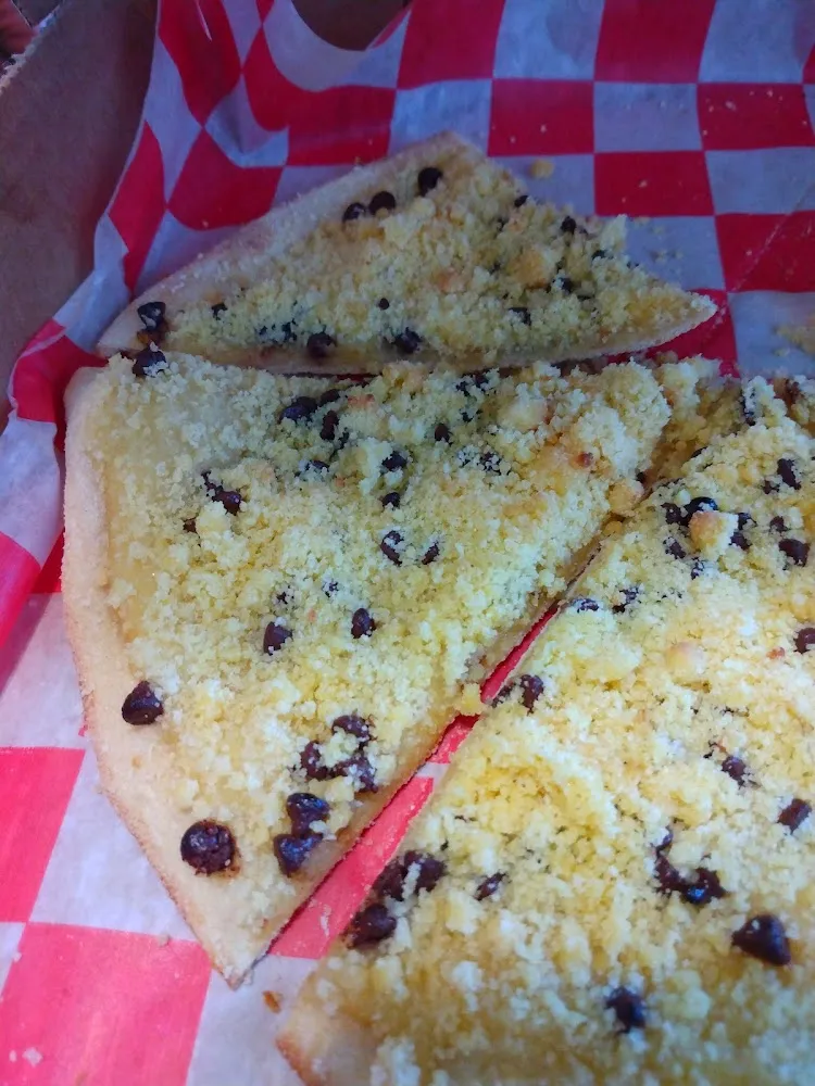 Chocolate Chip Dessert Pizza
