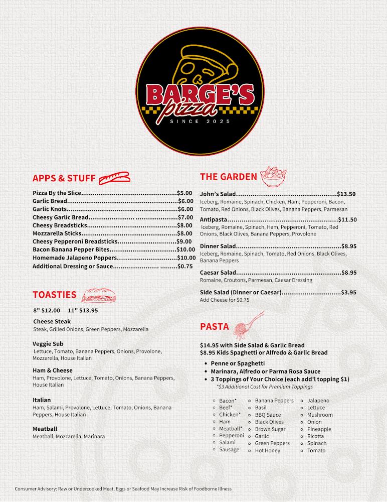 Barge's Pizza Traditional Wings (12)